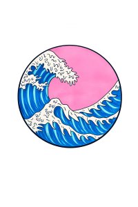 Waves of Change for Operation Delta Dog Logo