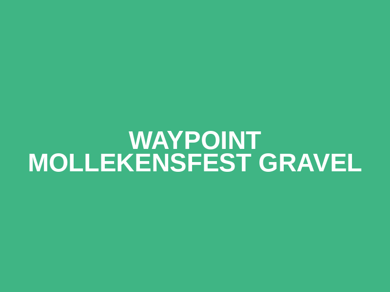 WAYPOINT MOLLEKENSFEST GRAVEL Logo
