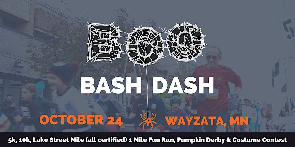 Wayzata's Boo Bash Dash 10k/5k/1 Mile Run/Family Fun Run  2026