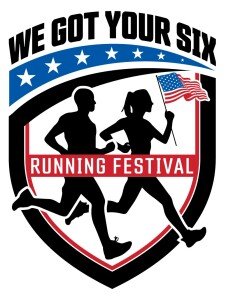 We Got Your Six Running Festival Logo