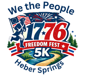 "We the People” Freedom Fest 5K Logo