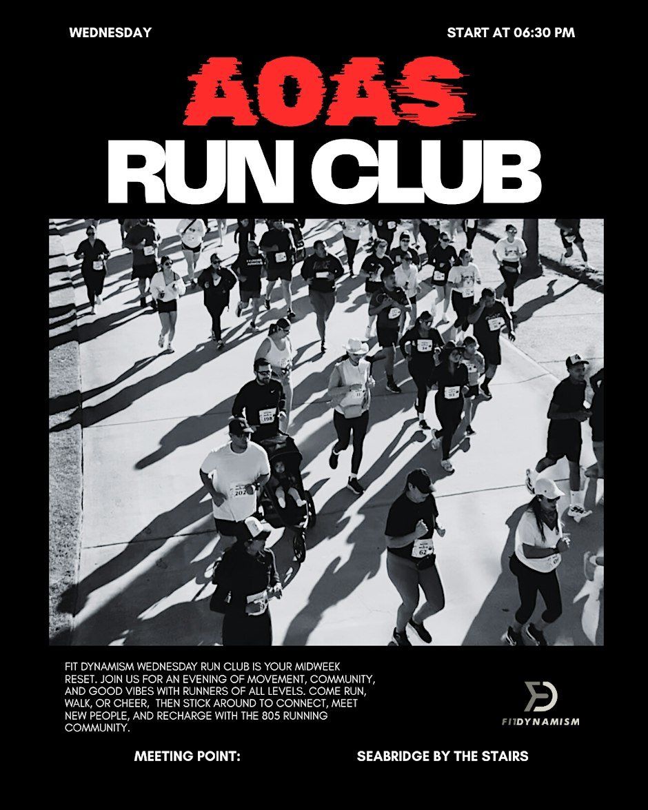 Wednesday Run Club - AOAS Logo