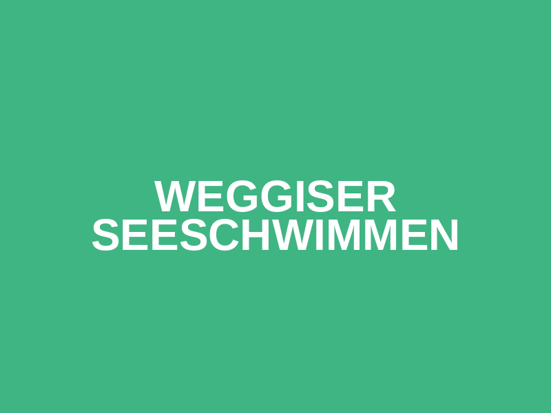 Weggiser Seeschwimmen Logo