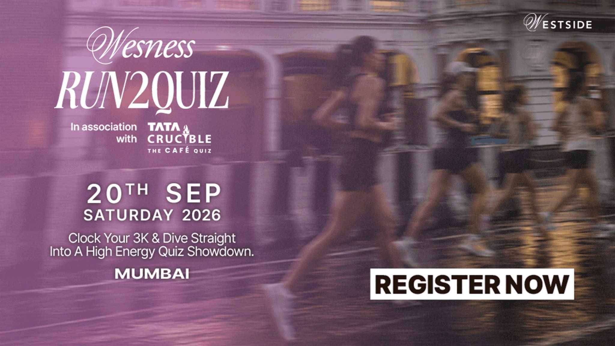Wesness Run2quiz Mumbai Logo