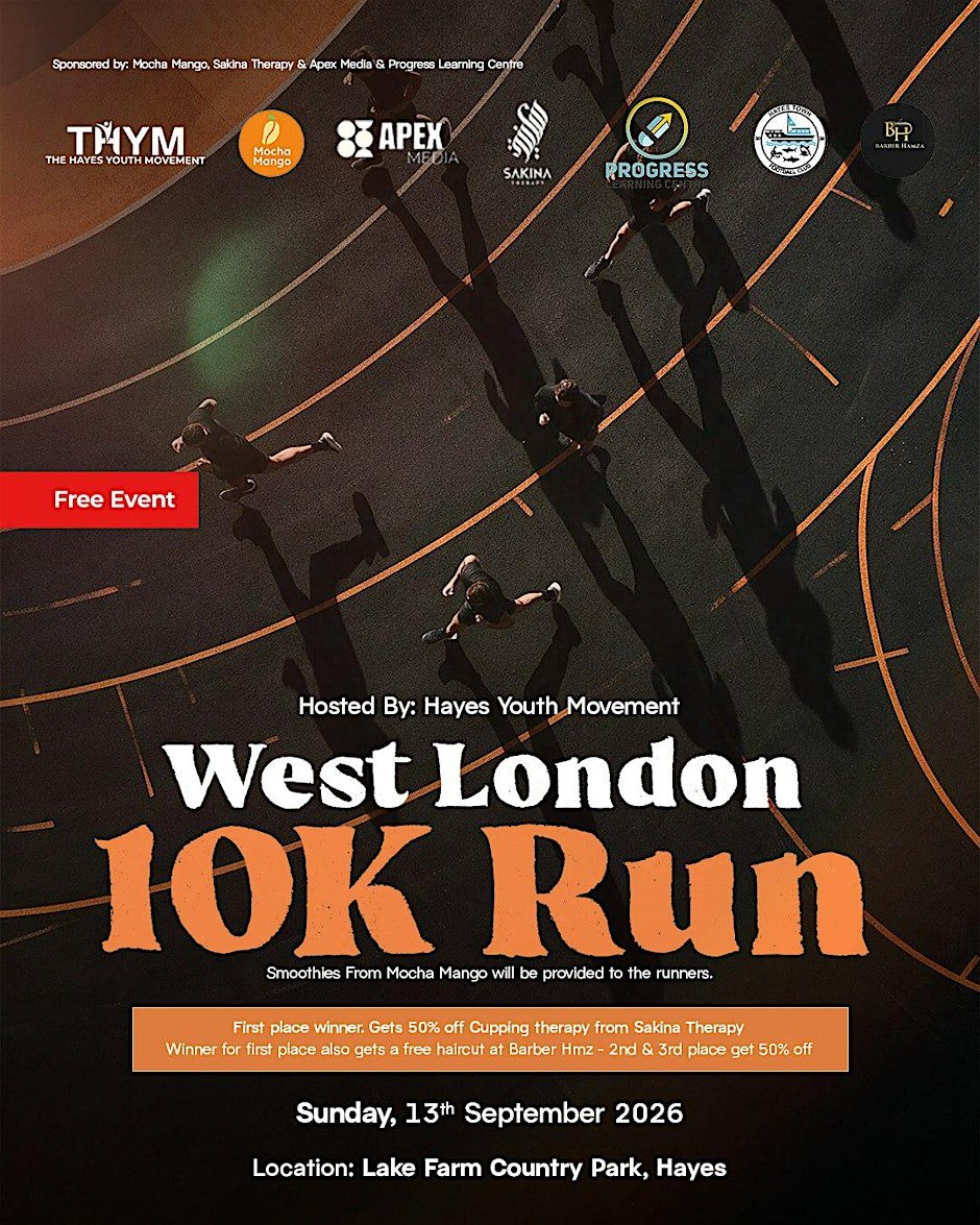 West London 10K Run Logo