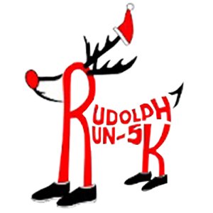 Westerville Lions Rudolph 5K Run/Walk and Winter Fest Logo
