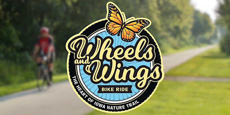Wheels and Wings Bike Ride Logo