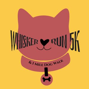 Whisker Run 5K and 1 Mile Dog Walk Logo