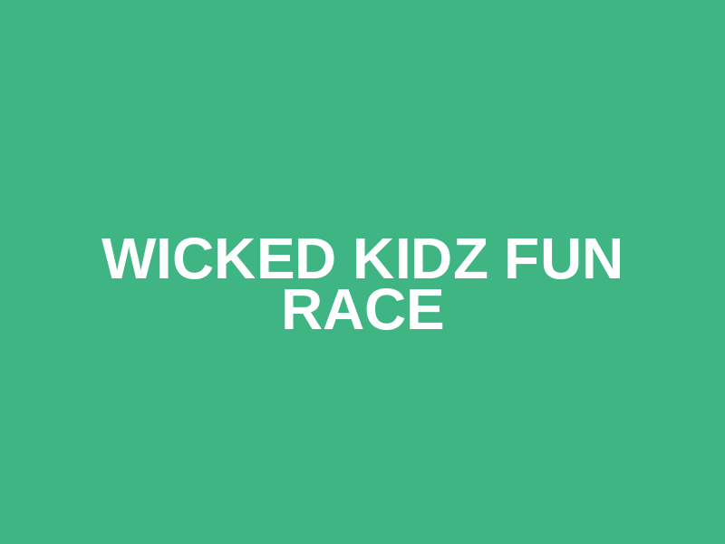 Wicked Kidz Fun Race Logo
