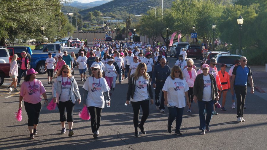 Wickenburg Walks to Boot Breast Cancer Logo