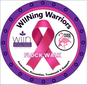 WIINing Warriors Flock Walk Logo