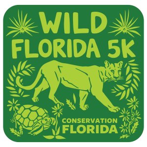 Wild Florida 5K Logo