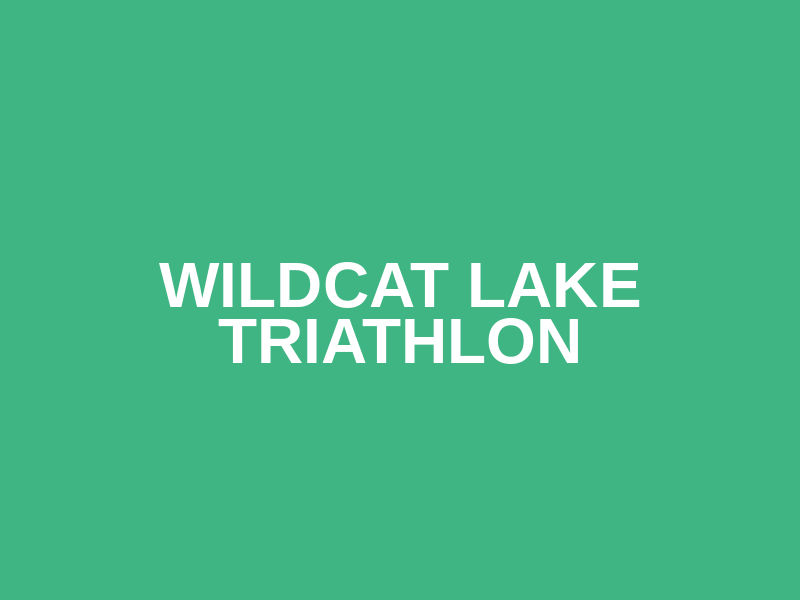 Wildcat Lake Triathlon Logo