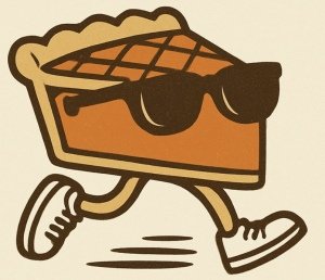 Will Run for Pie - Turkey Trot 5K Run/Walk Logo
