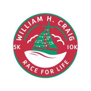 William H. Craig Race for Life 5K and 10K Logo