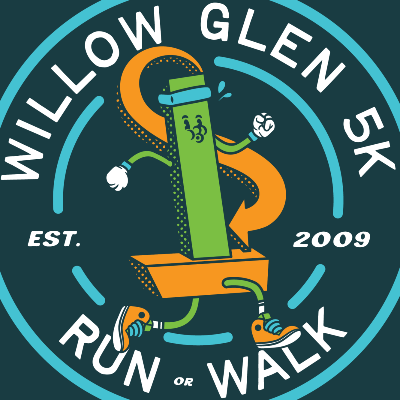 Willow Glen 5K Run/Walk for Education Logo