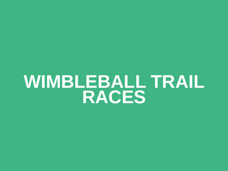 Wimbleball Trail Races Logo