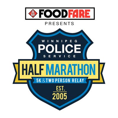 Winnipeg Police Service Half Marathon Logo