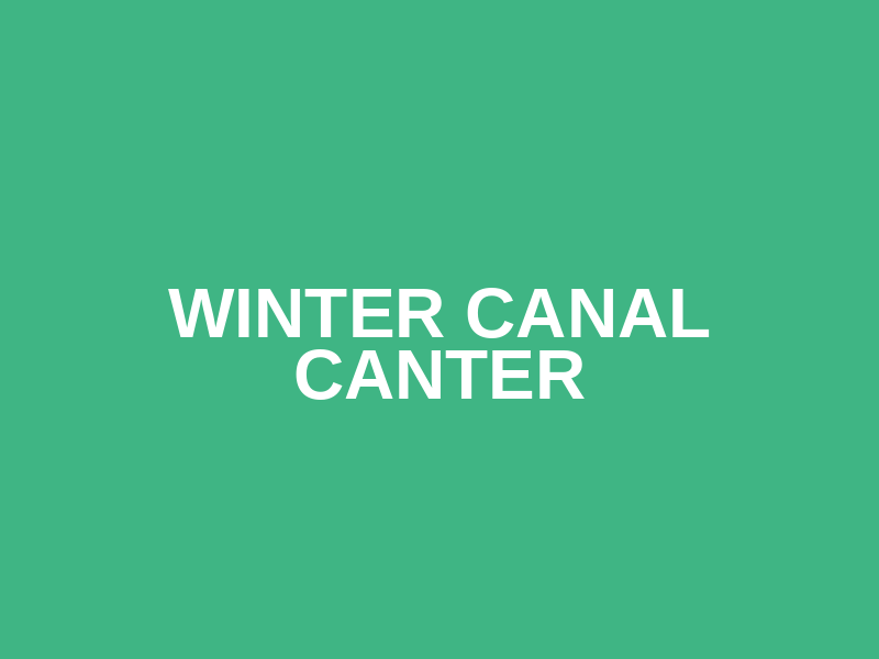 Winter Canal Canter Logo