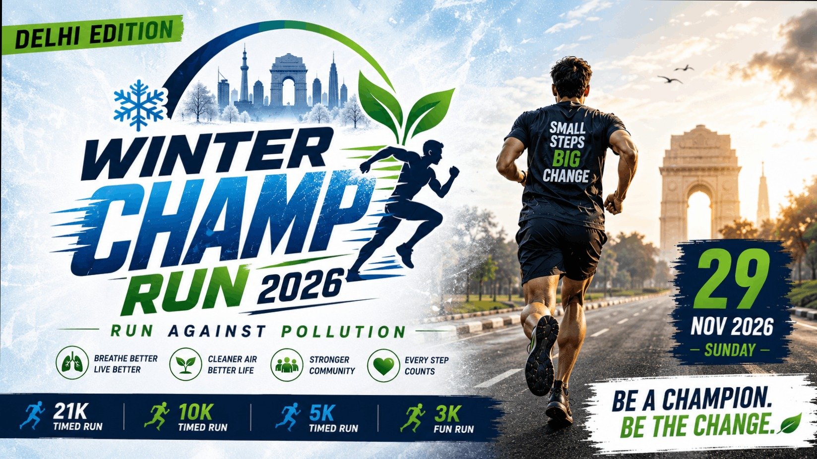 Winter champ run- delhi 2026