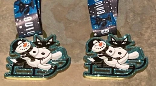 Winter Enigma Marathon & Half Marathon Logo