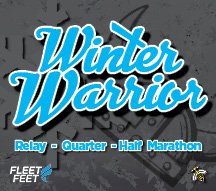 Winter Warrior Half Marathon, Quarter Marathon & Half Marathon Relay Logo