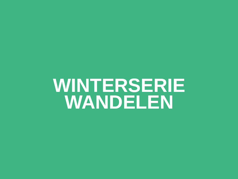 Winterserie Wandelen Logo