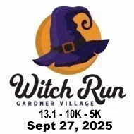Witch Run Half Marathon - 10K - 5K Logo