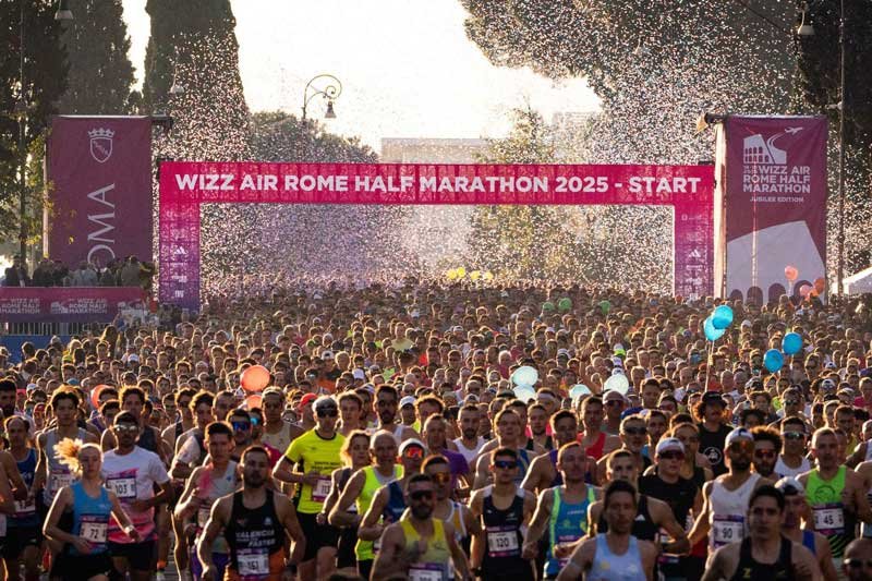 Wizz Air Rome Half Marathon Logo