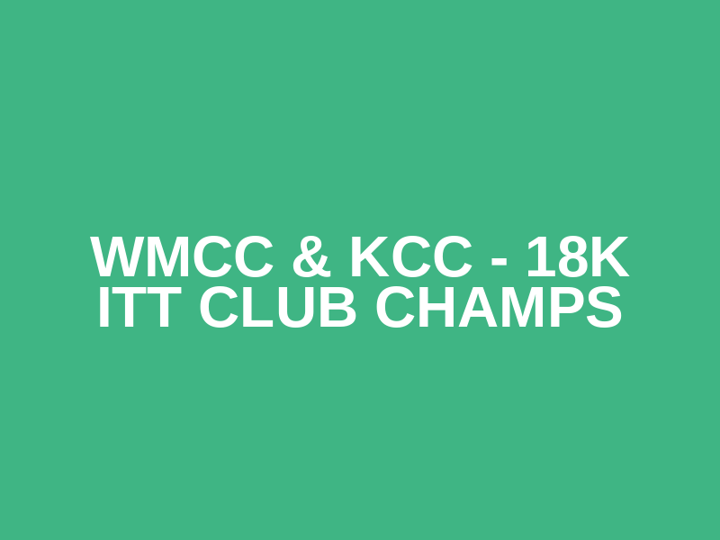 WMCC & KCC - 18k ITT Club Champs Logo