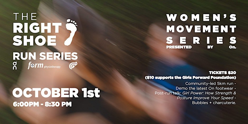 Women's Movement Series: Run, Learn & Support Girls in Sport