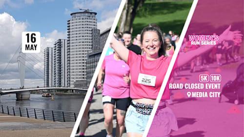 Women's Run Series Manchester 5k & 10k May 2027 Logo
