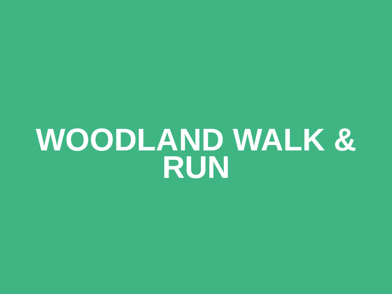 Woodland Walk & Run Logo