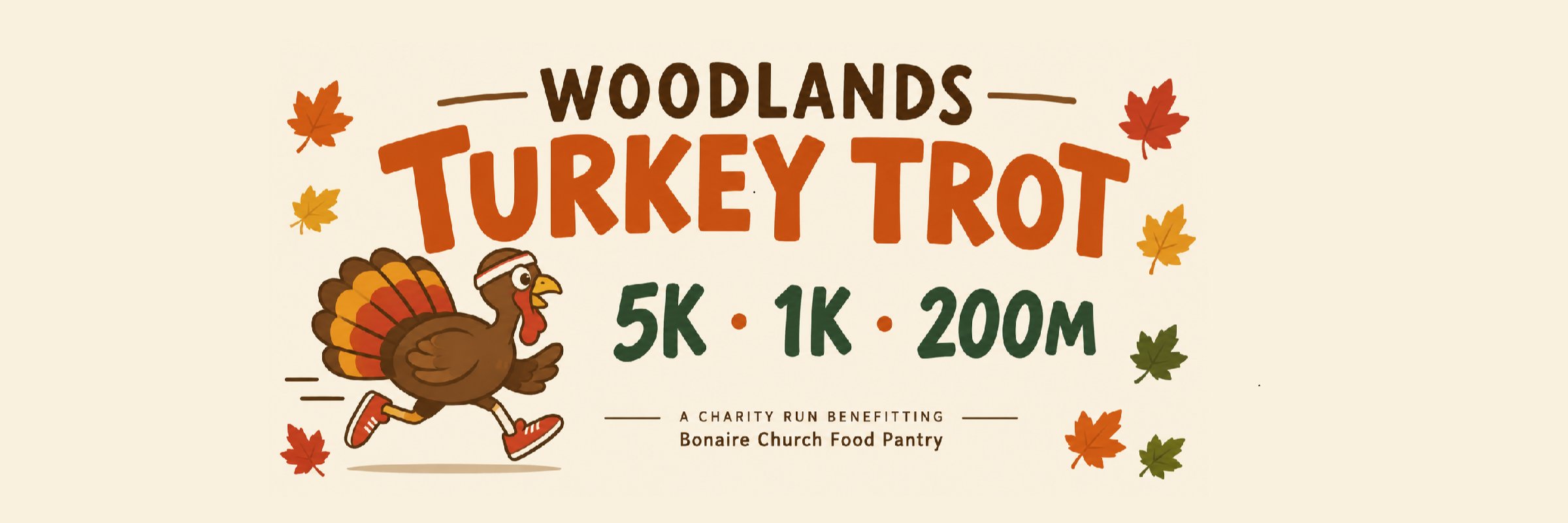 Woodlands Turkey Trot Logo