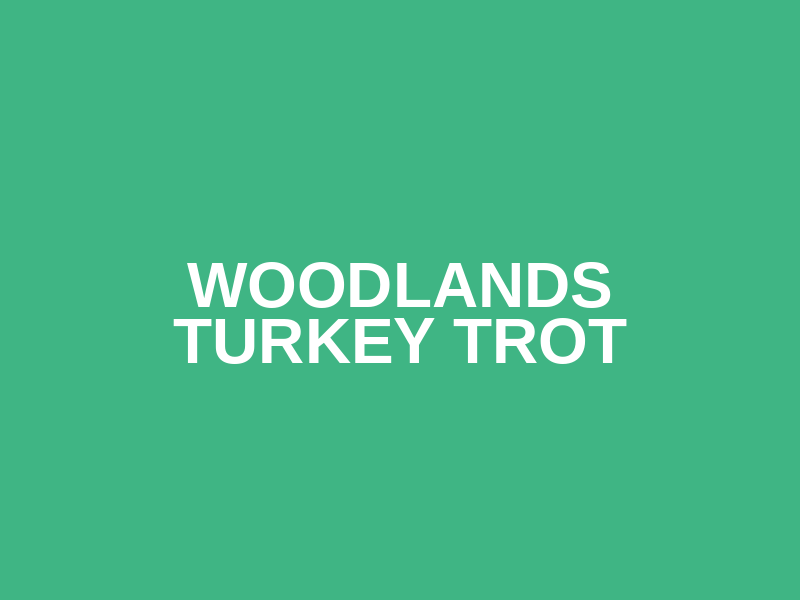 Woodlands Turkey Trot Logo