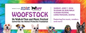 Woofstock 5k/Walk-A-Thon Logo