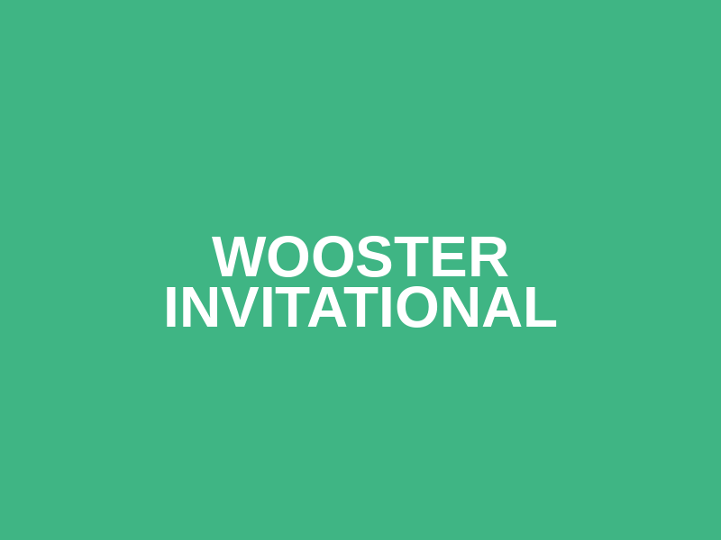 Wooster Invitational Logo