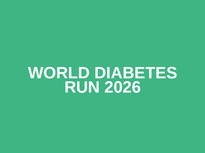 World Diabetes Run 2026 Logo
