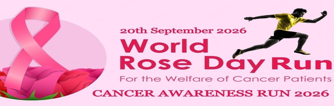 World Rose Day Run 2026 - Cancer Awareness Run