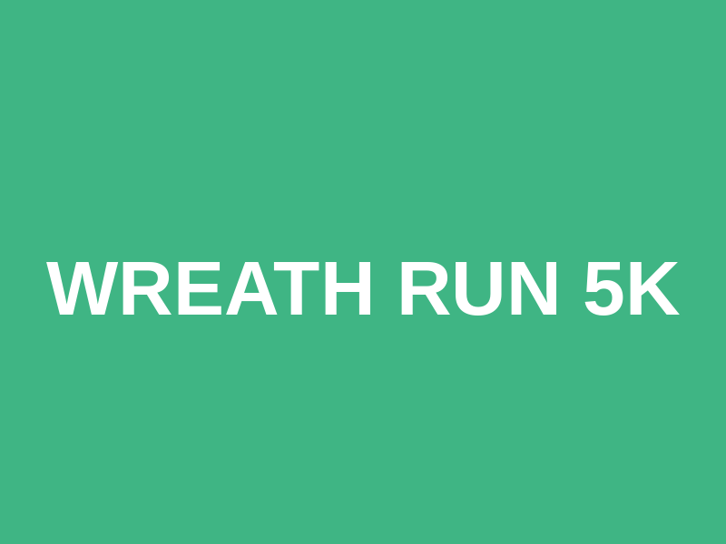 Wreath Run 5K Logo