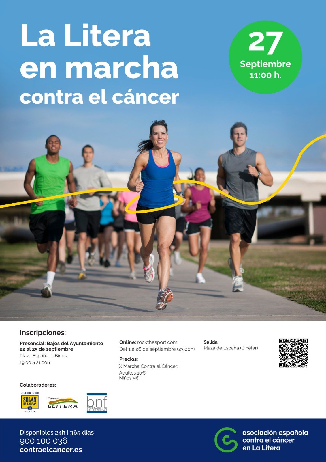 X Andada contra el cáncer en La Litera 2026
