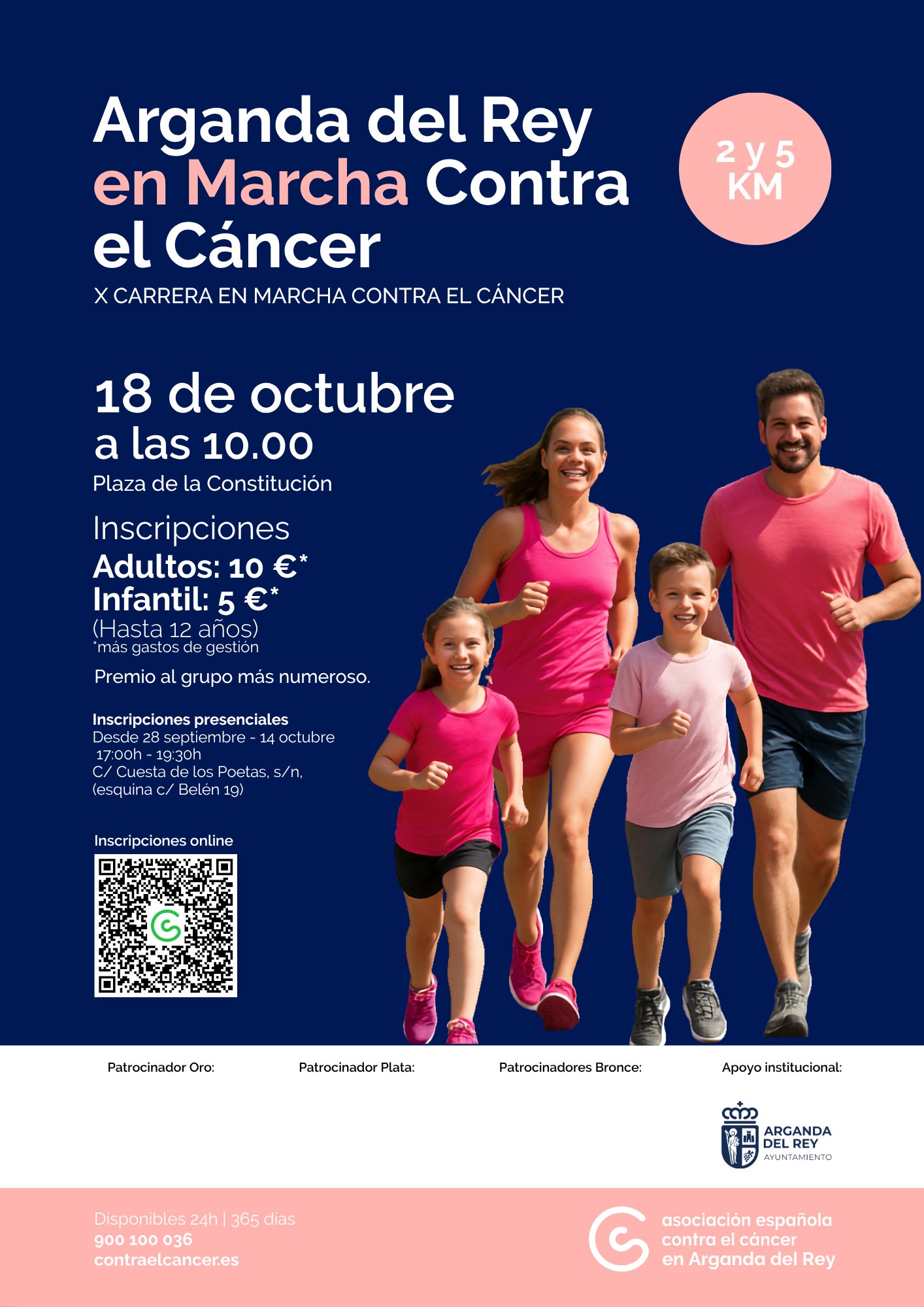 X CARRERA ARGANDA DEL REY EN MARCHA CONTRA EL CÁNCER