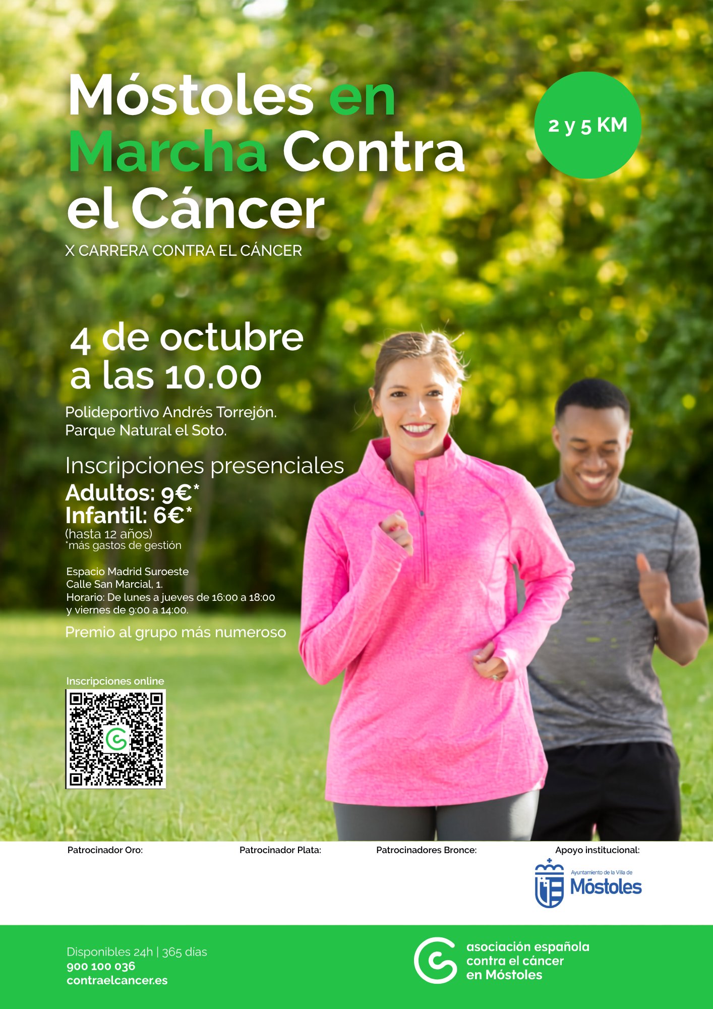 X CARRERA MÓSTOLES EN MARCHA CONTRA EL CÁNCER