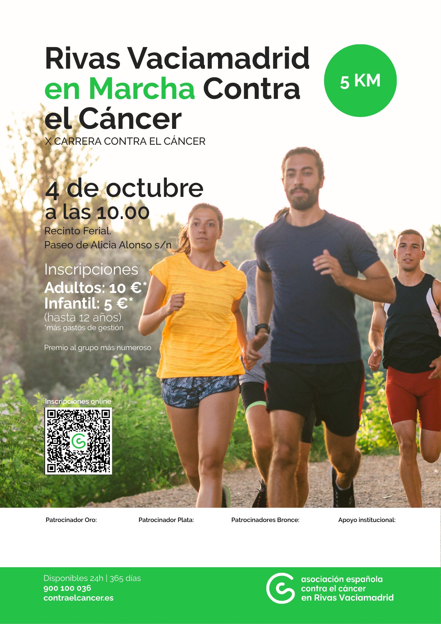 X CARRERA RIVAS EN MARCHA CONTRA EL CÁNCER