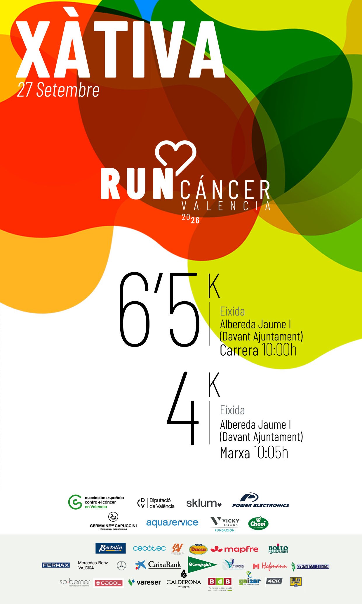 Xàtiva Contra el Cáncer 2026