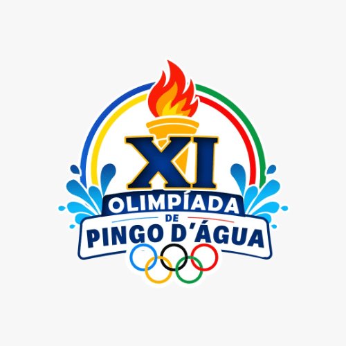XI OLÍMPIADA DE PINGO D'ÁGUA Logo