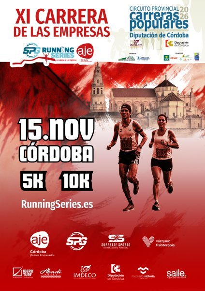 XI SPG RUNNINGSERIES AJE Córdoba Logo