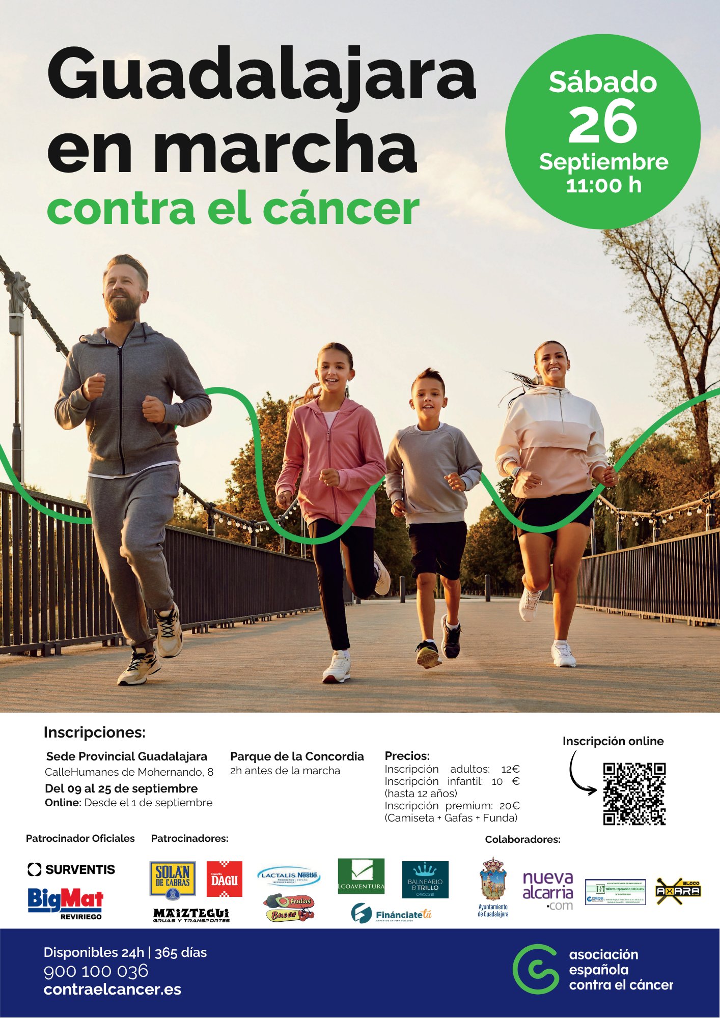 XII MARCHA CONTRA EL CANCER Logo