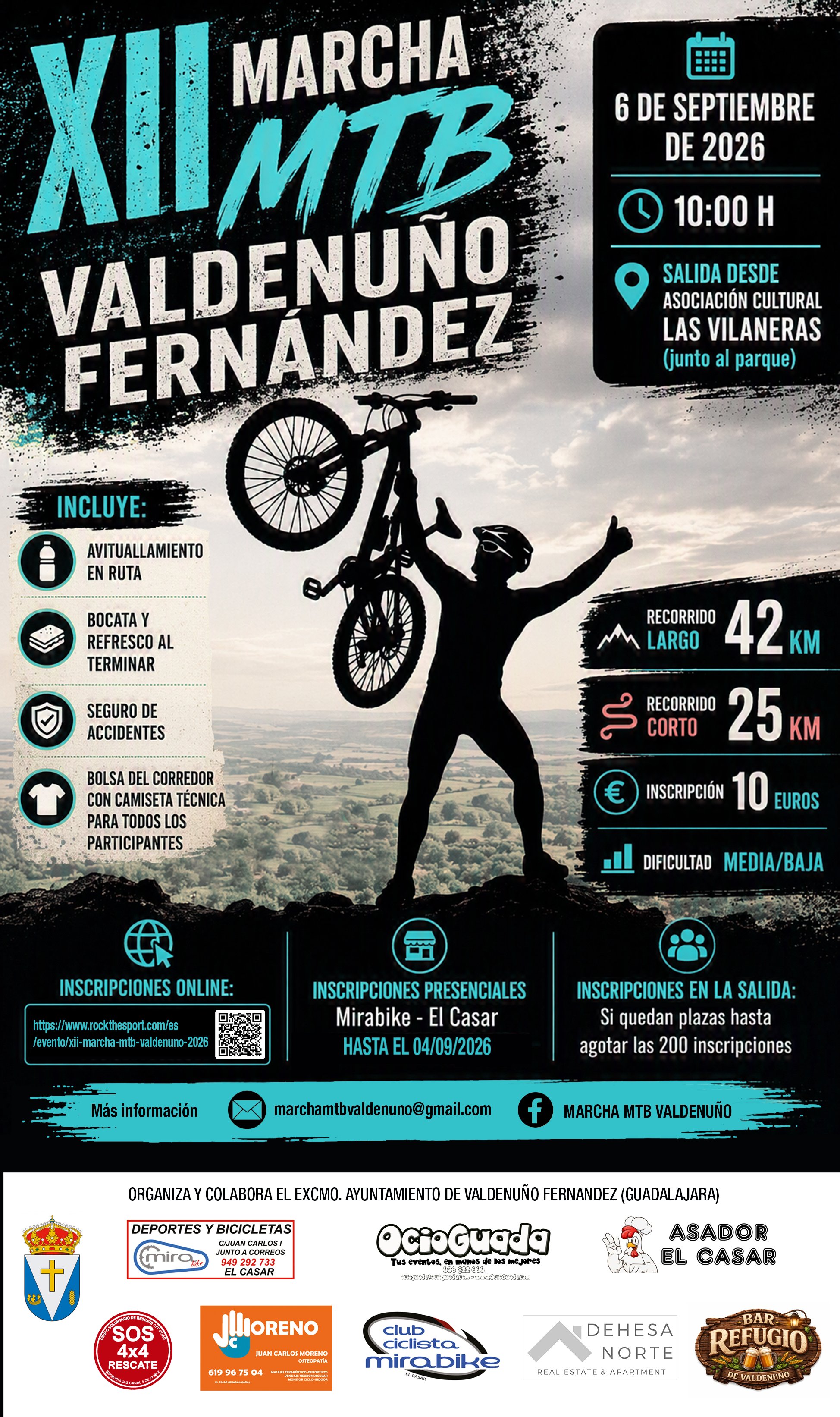 XII MARCHA MTB VALDENUÑO 2026