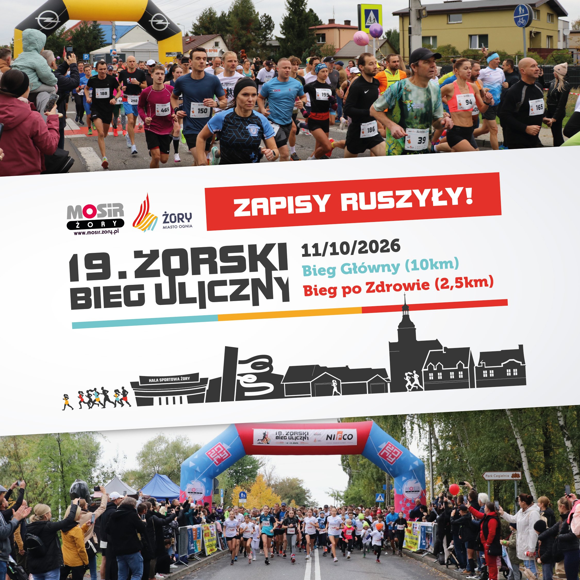 XIX Żorski Bieg Uliczny - Bieg po zdrowie